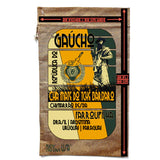 Gaucho Yerba Mate Burlap Bag - Authentic South American Charm (Sold By Piece)