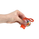 Squeezy Bead Gumball Machine Clip On Keychain For Kids In Bulk - Assorted