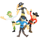 Bendable Pirates For Kids In Bulk- Assorted