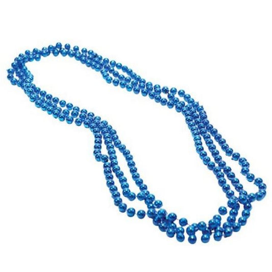 Blue Color Pearl Beaded  Necklace In Bulk