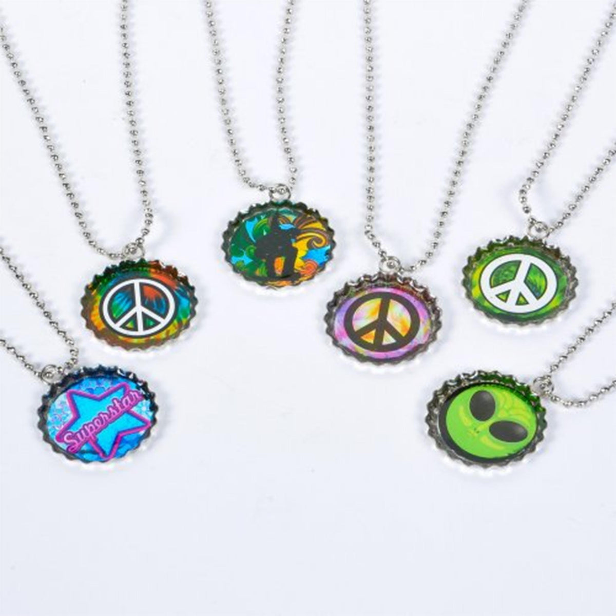 Bottle Cap Necklace kids toys In Bulk