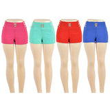 Wholesale Buckle Shorts For Ladies - Assorted