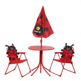 Wholesale Folding Chairs with Umbrella Table Set For Little Girls