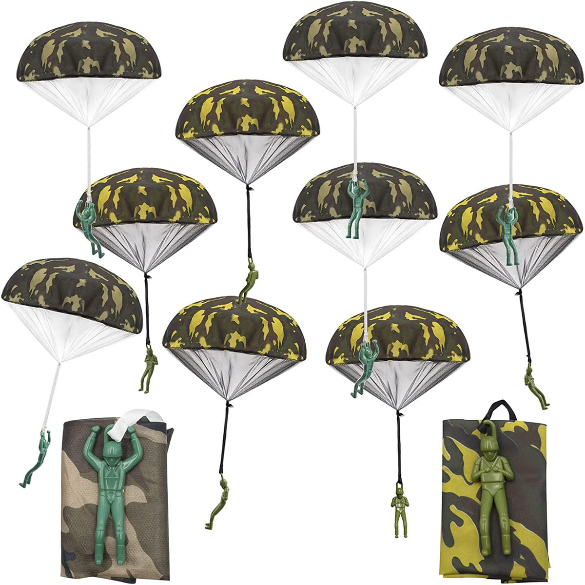 Camouflage Paratrooper kids toys In Bulk