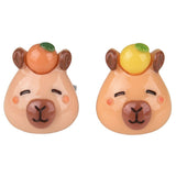 Capybara Plastic Rings For Kids In Bulk - Assorted