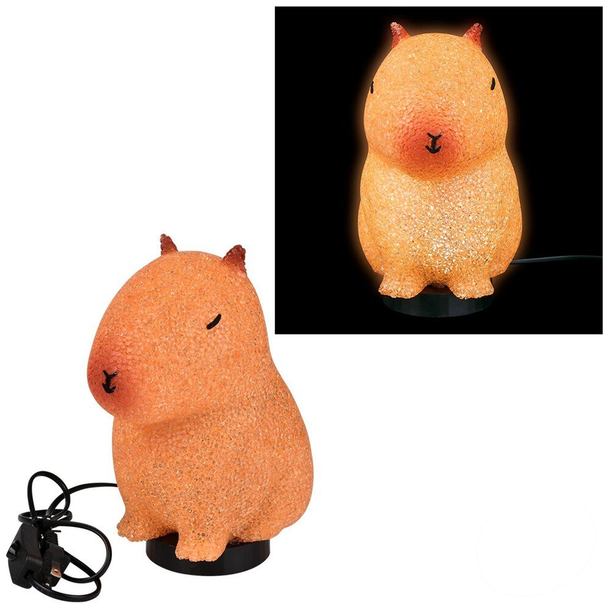 Decorative Capybara Sparkle Lamp In Bulk