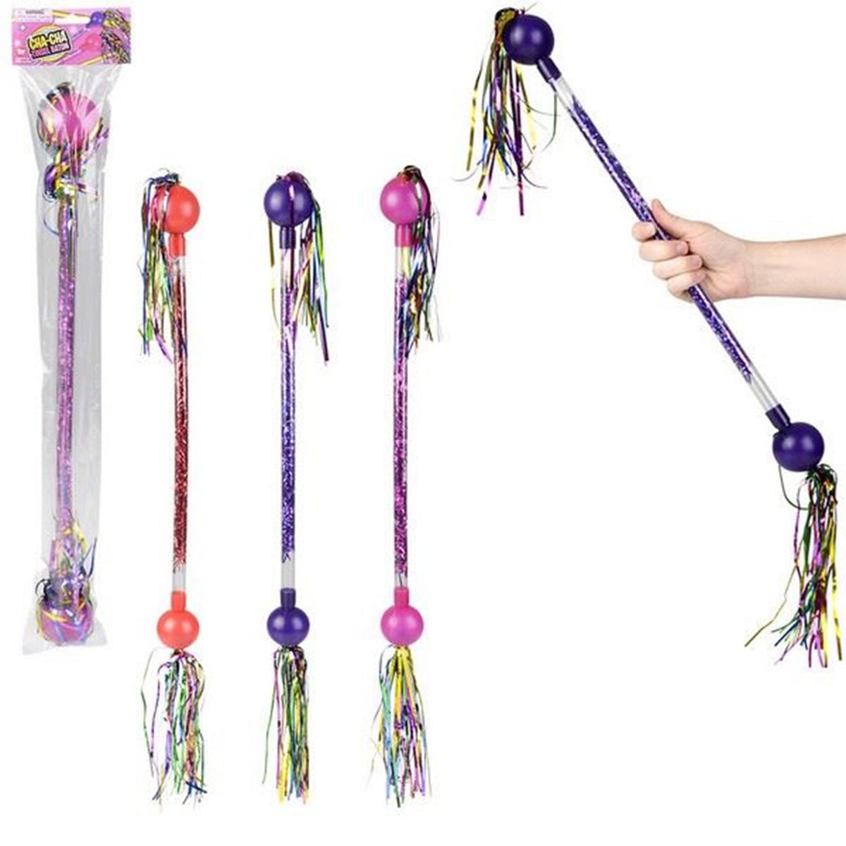 Cha Cha Tinsel Baton toys In Bulk