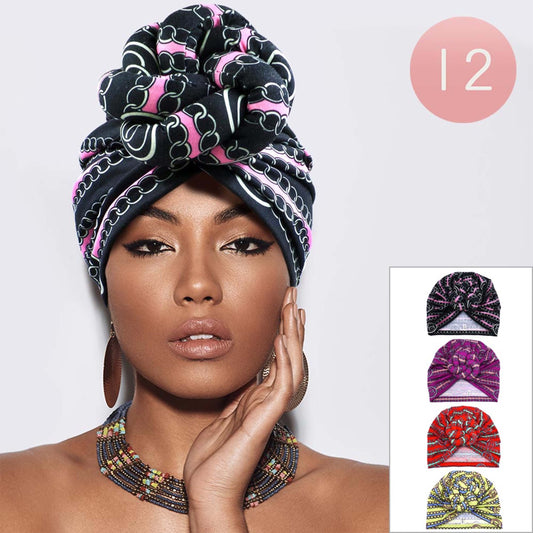 Turban Hats (1 Dozen=$69.99)