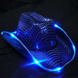 Light Up Cowboy Hats In Bulk- Assorted