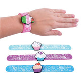 Cupcake Slap Bracelet In Bulk- Assorted