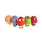 Wholesale 3.25" Cute Mushroom Shaped Assorted Squishy Toys for Kids (Sold by DZ)