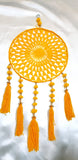 Vibrant Yellow Dream Catcher - Capture Dreams and Radiate Positivity