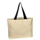 Natural Cotton Canvas Tote Bag In Bulk- Assorted