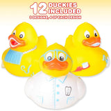 2" Dental Rubber Duckies (Dozen = $9.99)