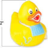 2" Dental Rubber Duckies (Dozen = $9.99)