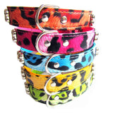 Wholesale Cheetah Print Dog Collars