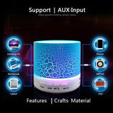 Wireless Bluetooth Mini LED Speaker