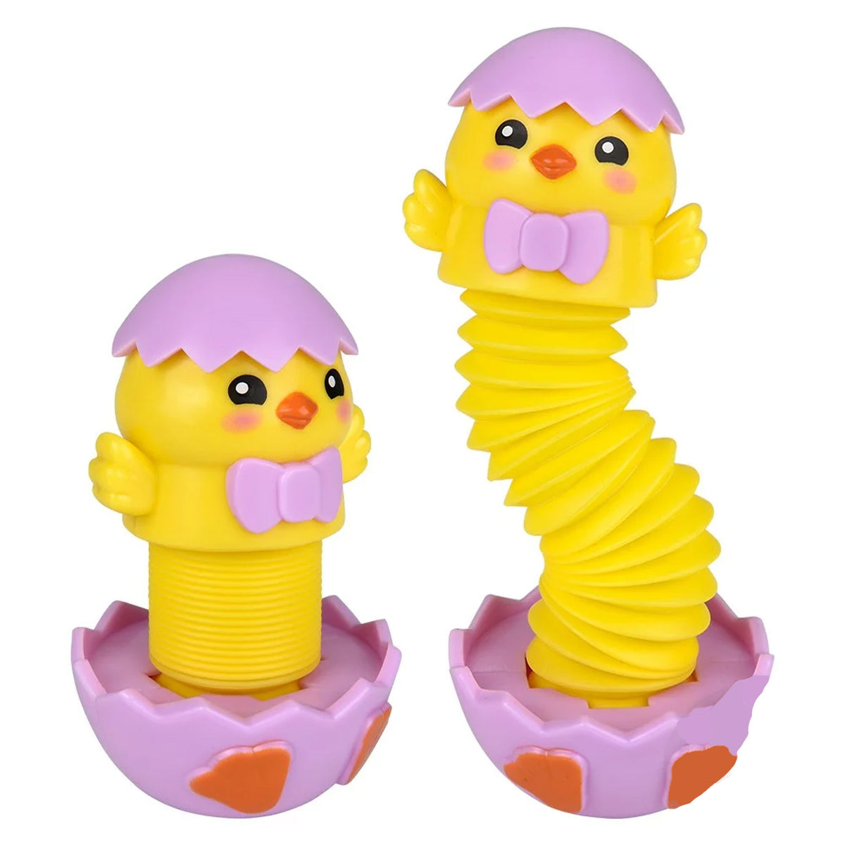 Easter Chick Finger Pop Tube Toy -(Sold By Dozen =$39.99)