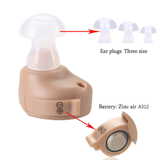 Two Sets Of Hearing Aid Sound Amplifier Hearing Aid Headphones