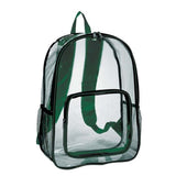 Clear Backpack - 13" x 18" x 6" inch- Sold By Case Of 50 Pcs