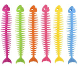 Fishbone Stretchy String Toys In Bulk- Assorted