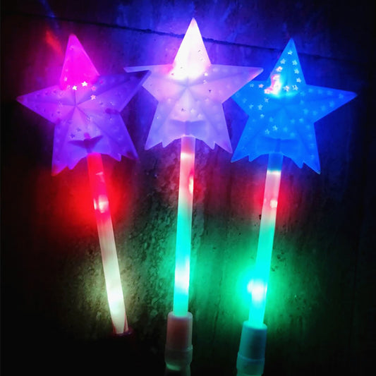 Flashing Light Up Star Wands Wholesale