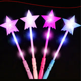 Wholesale Flashing Light Up Magic Luminous Star LED Glow Stick Wand Toy For Kids (Sold By Dozen)