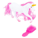 Flocked Unicorn Play Setkids toys In Bulk- Assorted