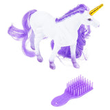 Flocked Unicorn Play Setkids toys In Bulk- Assorted