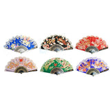 Traditional Hand Held Folding Fans - Assorted Wholesale