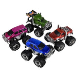 Friction Mini Monster Truck For Kids In Bulk - Assorted