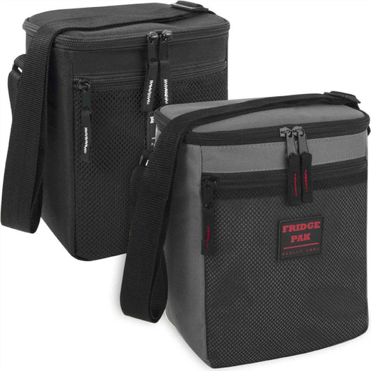 Fridge Cooler Bag with 6 Can Pack - Assorted