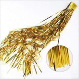 Wholesale Gold Foil Fringe Curtain for Home Décor & Birthday Party  ( Sold By - 6 Piece)