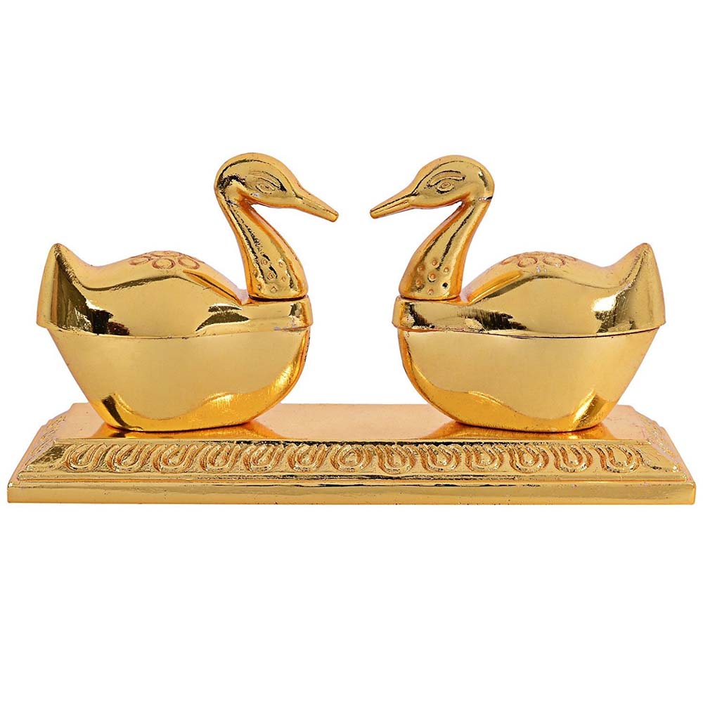 Kumkum Holder In Duck Shape