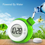 Creative Kids Children Digital Clock Environmental Water Powered Clocks Scientific Puzzle Toy Mute Desk Clock Birthday Gifts