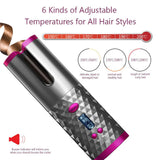 Luxury Auto Rotating Ceramic Hair Curler Unbound USB