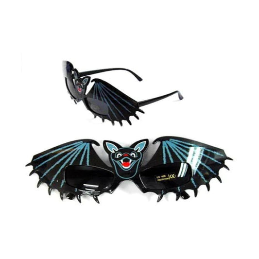 Wholesale Halloween Bat Design Party Sunglasses (MOQ-6)