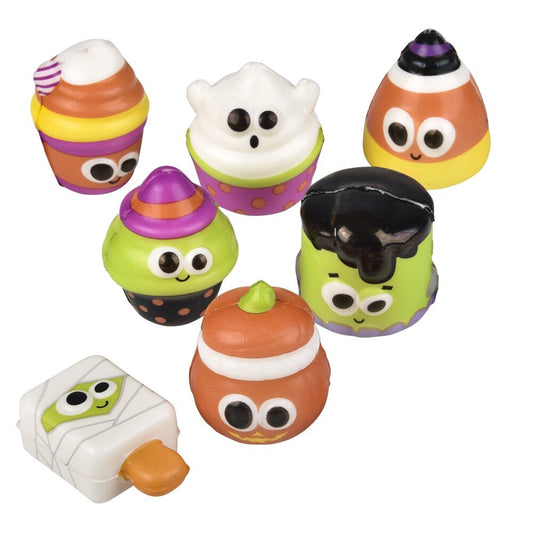 Micro Squish Halloween Fidget Kids Toy- In Bulk-Pack Of 24Pcs