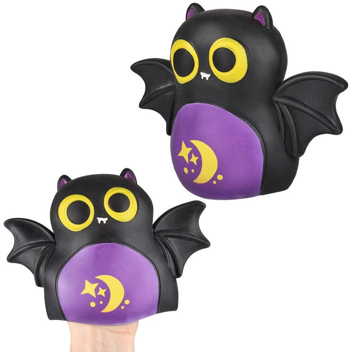 Bat Stretchy Hand Puppet For Kids In Bulk