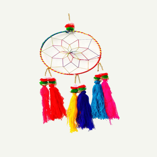 Wholesale Handicraft Woolen Tassel Dream Catchers For Wall Hanging (Sold by 10 PCS)