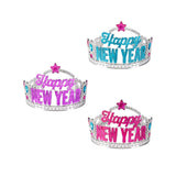 Happy New Year Tiara In Bulk- Assorted