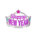 Happy New Year Tiara In Bulk- Assorted