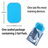 Gel Pads For Abs Stimulator Massager