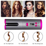 Luxury Auto Rotating Ceramic Hair Curler Unbound USB