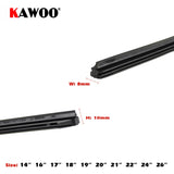 Car Vehicle Insert Rubber Strip Wiper Blade