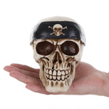 0709BAHalloween Ghost Skull Resin Skeleton Desk Ornament Living Room Sets For Home Party Halloween Decoration Accessory