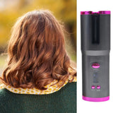 Hair Curler Machine Cordless 4 Timer Settings Display