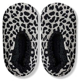 Isaac Mizrahi Leopard Sherpa Lined Slippers Cozy and Stylish Footwear (Size Large, MOQ-15)