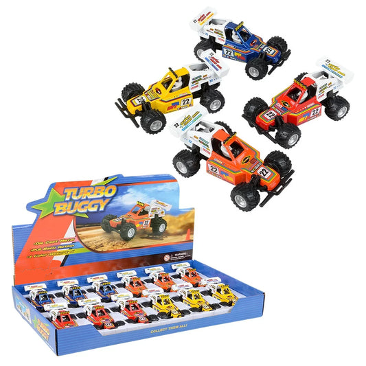 Die-Cast Pull Back Turbo Car Kids Toys In Bulk- Assorted