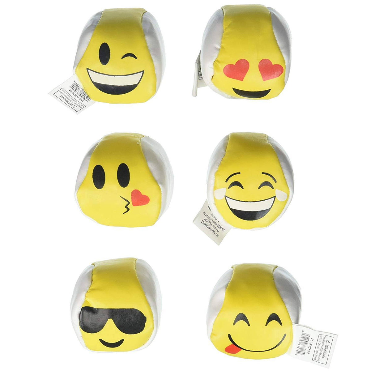 Wholesale Emoji Styles Beginners Soft Kick Balls Kids Toys